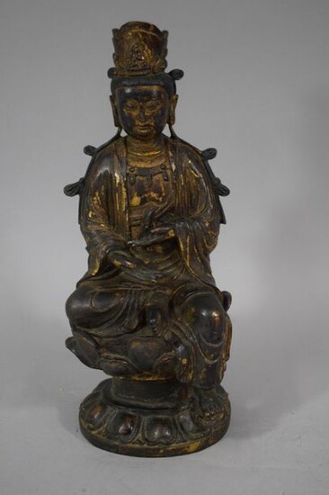 CHINE, XXème siècle Statuette de Guanyin...