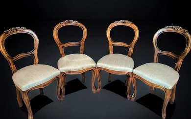 Chair (4) - Walnut