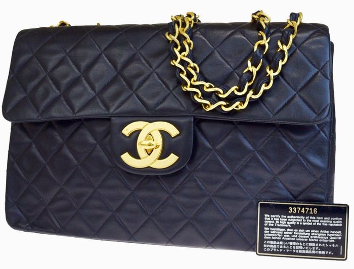 Chanel - Matelasse 2.55 XL Jumbo Shoulder bag