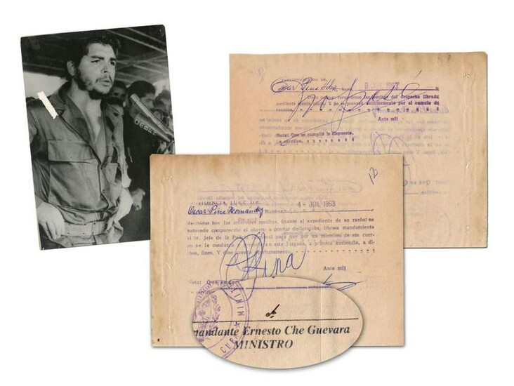 Che Guevara Superb DS and Vintage Photo