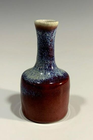 Chinese Flambe Glazed Zun, Modern Reproduction