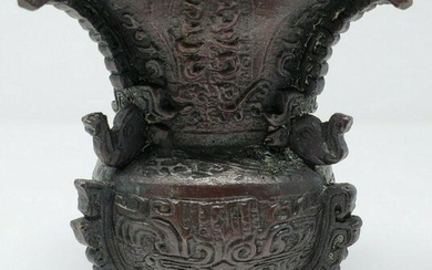 Chinese Incense Burner censer bronze handcrafted