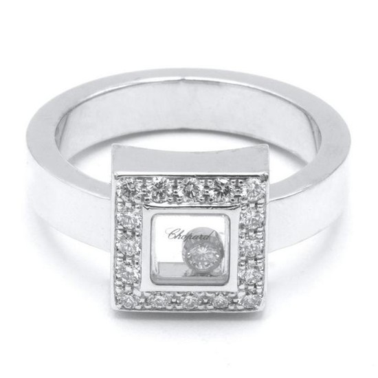 Chopard Happy Diamonds white gold ring