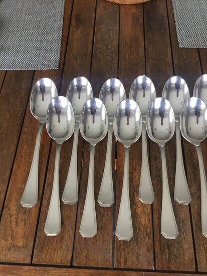 Christofle - Christofle - Spoons (12) - Silverplate