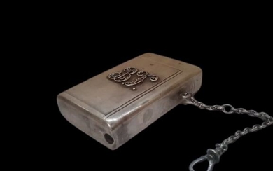 Cigarette case - .916 (88 Zolotniki) silver - Moicye Ivanov - Russia - Second half 19th century