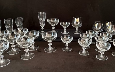 Cristal d'Arques - Champagne glass (31) - Rambouillet - Crystal