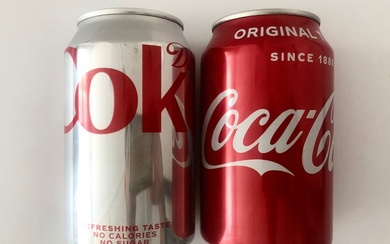 Damien Hirst (1965) - Fact Sculpture (Coca-Cola & Diet Coca-Cola)