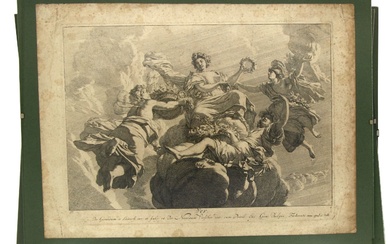 D'après Gérard de LAIRESSE (1640-1711) - Les Quatre Saisons, suite de 4 gravures anciennes, 22...