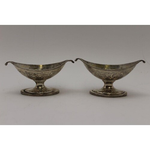 Duncan Urquhart & Naphtali Hart. A pair of George III silver...