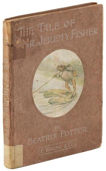 First Edition of Potter's Tale of Jeremy Fisher