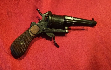 France - 1800 - Pinfire (Lefaucheux) - Revolver