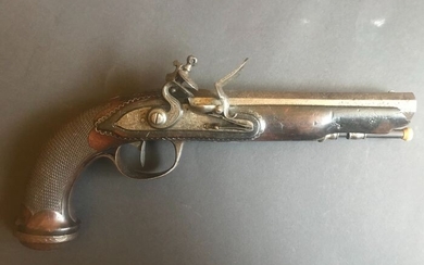 France - 18th century - Flintlock - Pistol - 14mm cal