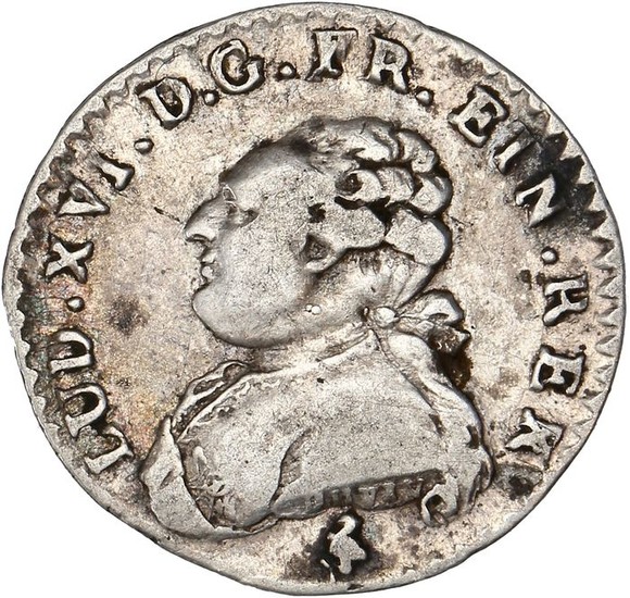 France - Louis XVI - 1/20 Ecu 1783-A (Paris) - Silver