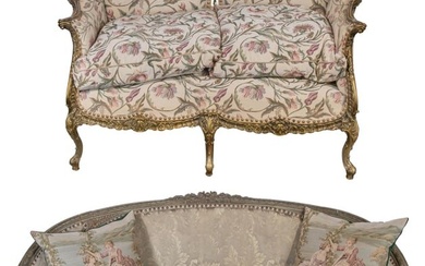 French Louis XV Style Settees