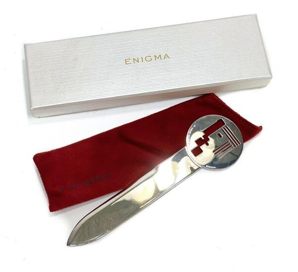 Gianni Bvlgari Sterling Silver Letter Opener in Enigma