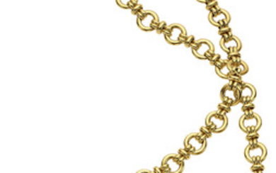 Gold Necklace Metal: 18k gold Weight: 59.26 grams Dimensions:...