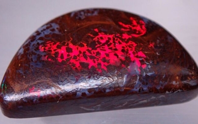 Gorgeous boulder opal Pendant, Untreated 7.550ct - 19.68×10.7×4.06 mm - 1.51 g