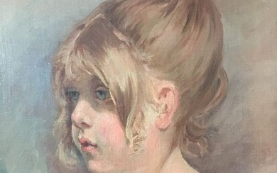 H Pott - Portrait of a young girl