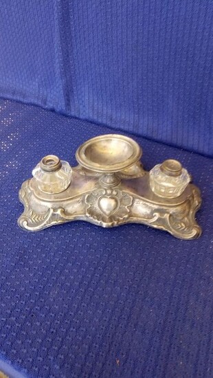 Inkwell - Silver - Late 19th century