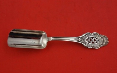 Italian Silver by Various Makers 800 Silver Tea Caddy Scoop 4 7/8" Pierced