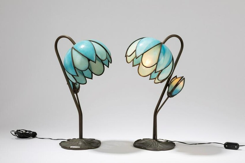 Italian manufacture - Pair of table lamps