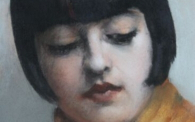 J.A. Grand-Carteret - 'Portrait of the jeune femme dénudee'