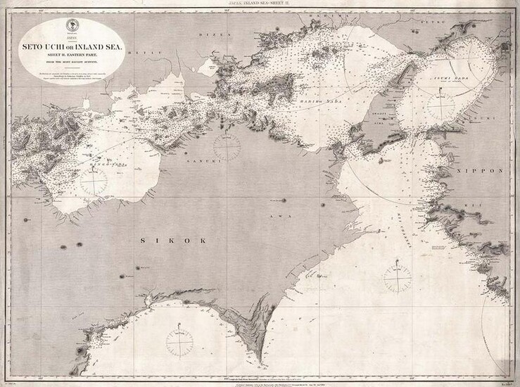 Japan. Inland Sea. Sheet II. Seto Uchi Or Inland Sea.