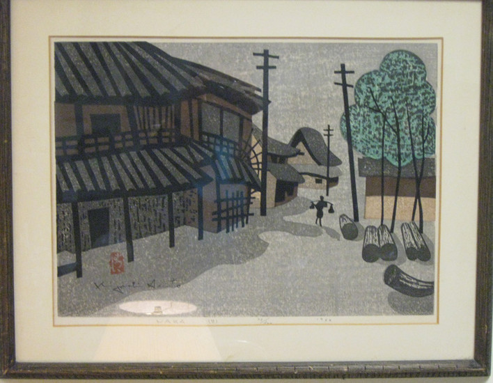 Japanese print by Saito, Ca. 1962. 43/200 "Nara" Signed - FR3SH