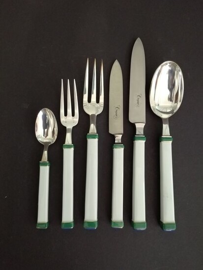 Jean Louis Coquet - Jean Louis Coquet cutlery set 70 pieces - Porcelain