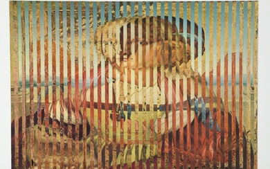 Jiri Kolar (1914 - 2002) SENZA TITOLO collage su carta, cm 28x40 sigla e data...