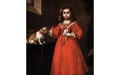 Juan Bautista MartÍnez del Mazo, um 1612 – 1667, zug., Portrait der Infantin