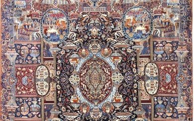 Kashmar Persepolis feiner Neu - Carpet - 392 cm - 299 cm