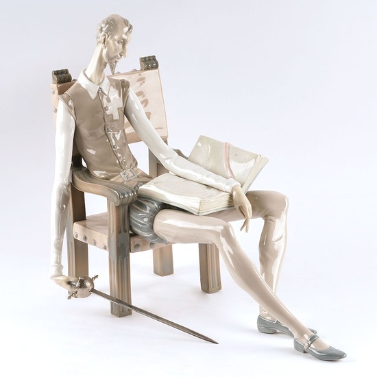 LLADRO Figurine en porcelaine de Don Quixote... - Lot 87 - Iegor