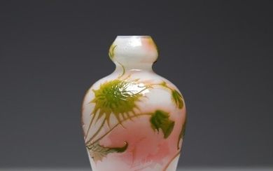 Lonsin vase decorated with thistles