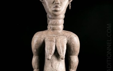 Lü Me female statue - Dan - Ivory Coast