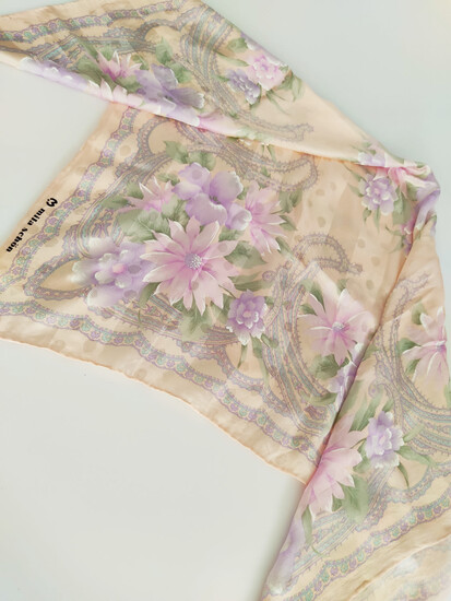 MILA SCHON Silk foulard