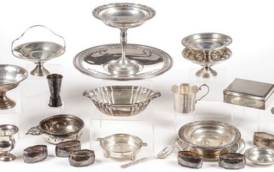 MIXED STERLING SILVER LOT C.1880-1950