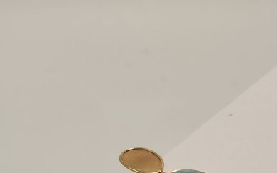 Marco Bicego - 18 kt. Gold, Yellow gold - Earrings Aquamarine