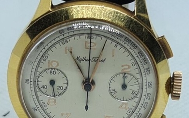 Mathey-Tissot - Goldchronograph - Kaliber Valjoux 23 - Men - Schweiz um 1950
