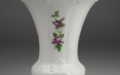 Meissen - Vase - marque de l'épée bleue, 1er choix, 1x vase en cratère (n°...
