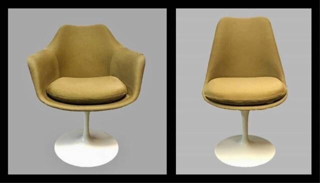 Mid Century Modern Tulip Chairs, Knoll, (8pc)
