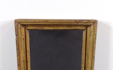 Mirror with Painted Wood Frame