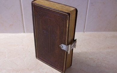Mission / prayer book with silver clasp - .833 silver - Netherlands - 1818