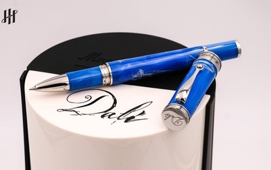 Montegrappa - The Secret Life Of Dali' Light Blue Limited Edition (001/270) (ISDSSRIB) - Roller ball pen