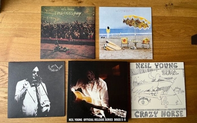 Neil Young & Crazy Horse - Official Release Series Discs 5-8 (On the Beach, Tonight's the Night, Time Fades Away, Zuma) - Box set, Limited box set - Reissue - 2014/2014