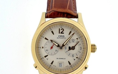 Oris - Worldtimer GMT, gold plated - 7485 690 - Men - 2000-2010