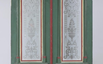 Pair of Victorian Townhouse Entry Doors
