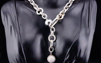 Pomellato 2.25ctw VS1-VS2/G-H Diamond and 18K Necklace