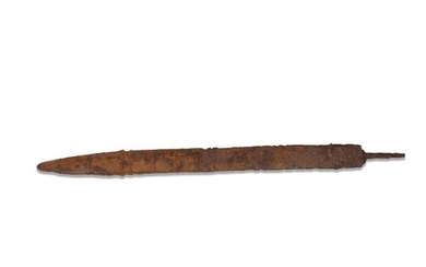 Prehistoric, Iron Age Iron Sword and scabbard - 940×55×0 mm - (1)