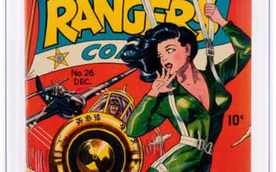 Rangers Comics #26 (Fiction House, 1945) CGC VF/NM 9.0...